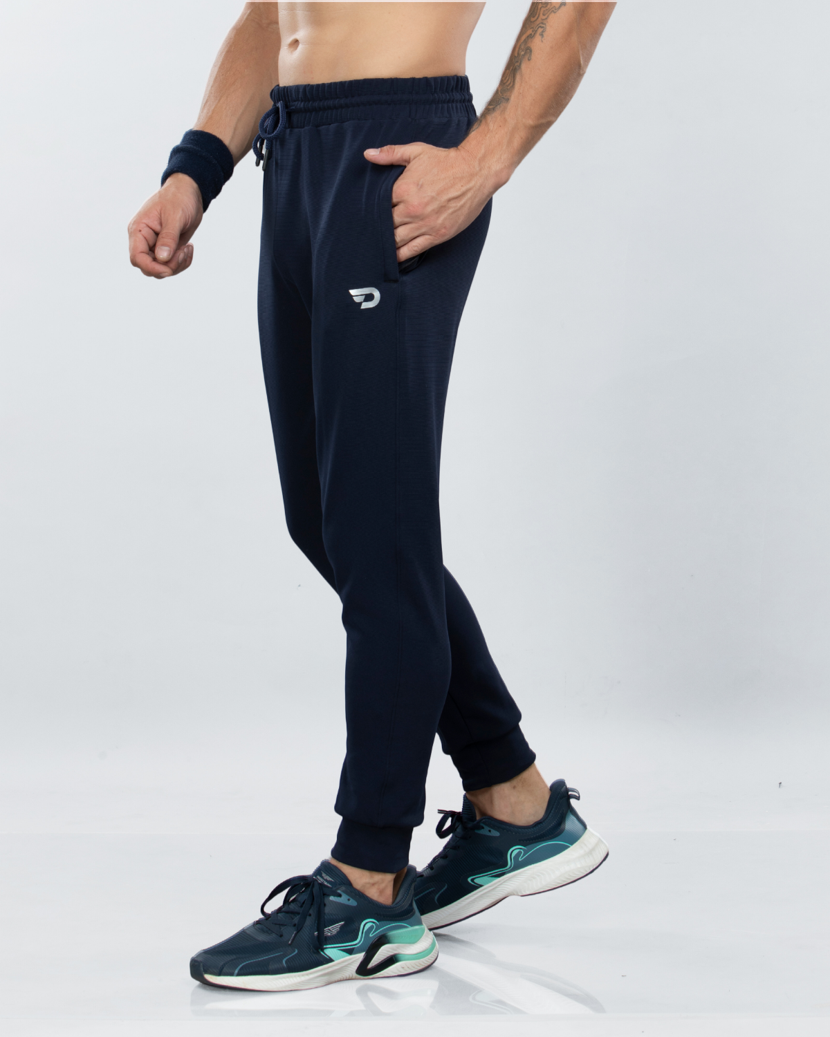 Ribbed Trackpant | Athletic Fit