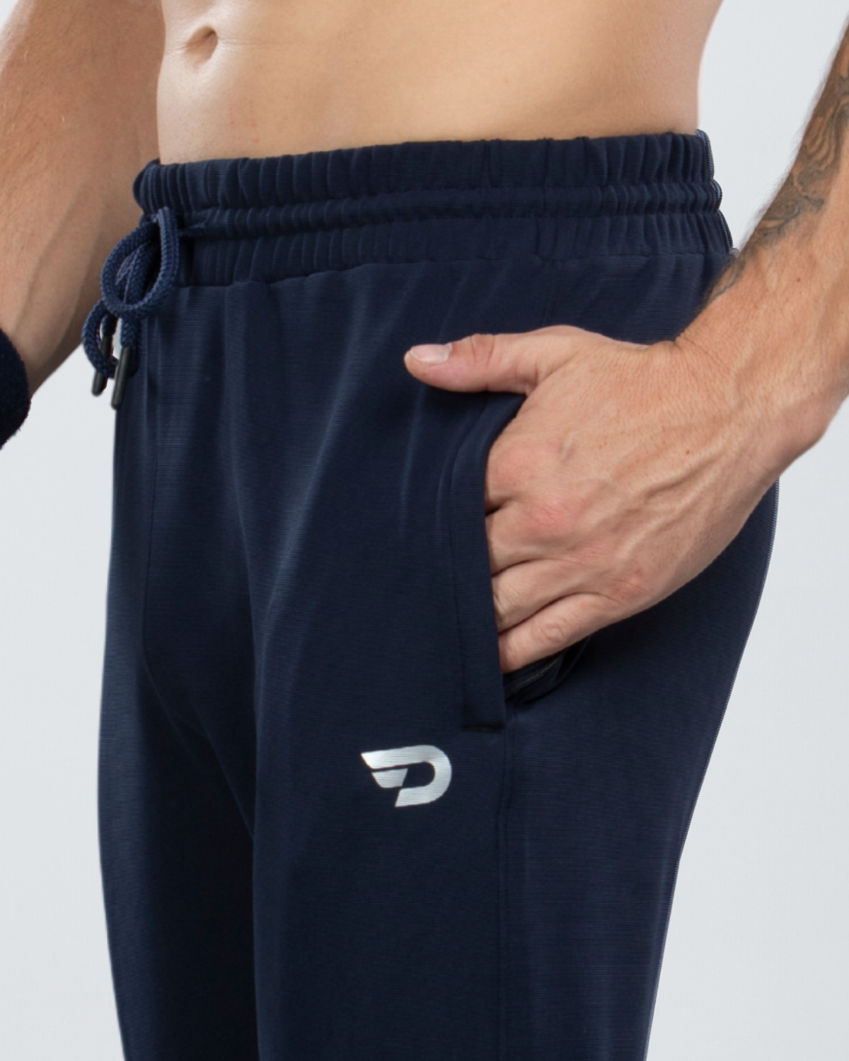 Ribbed Trackpant | Athletic Fit