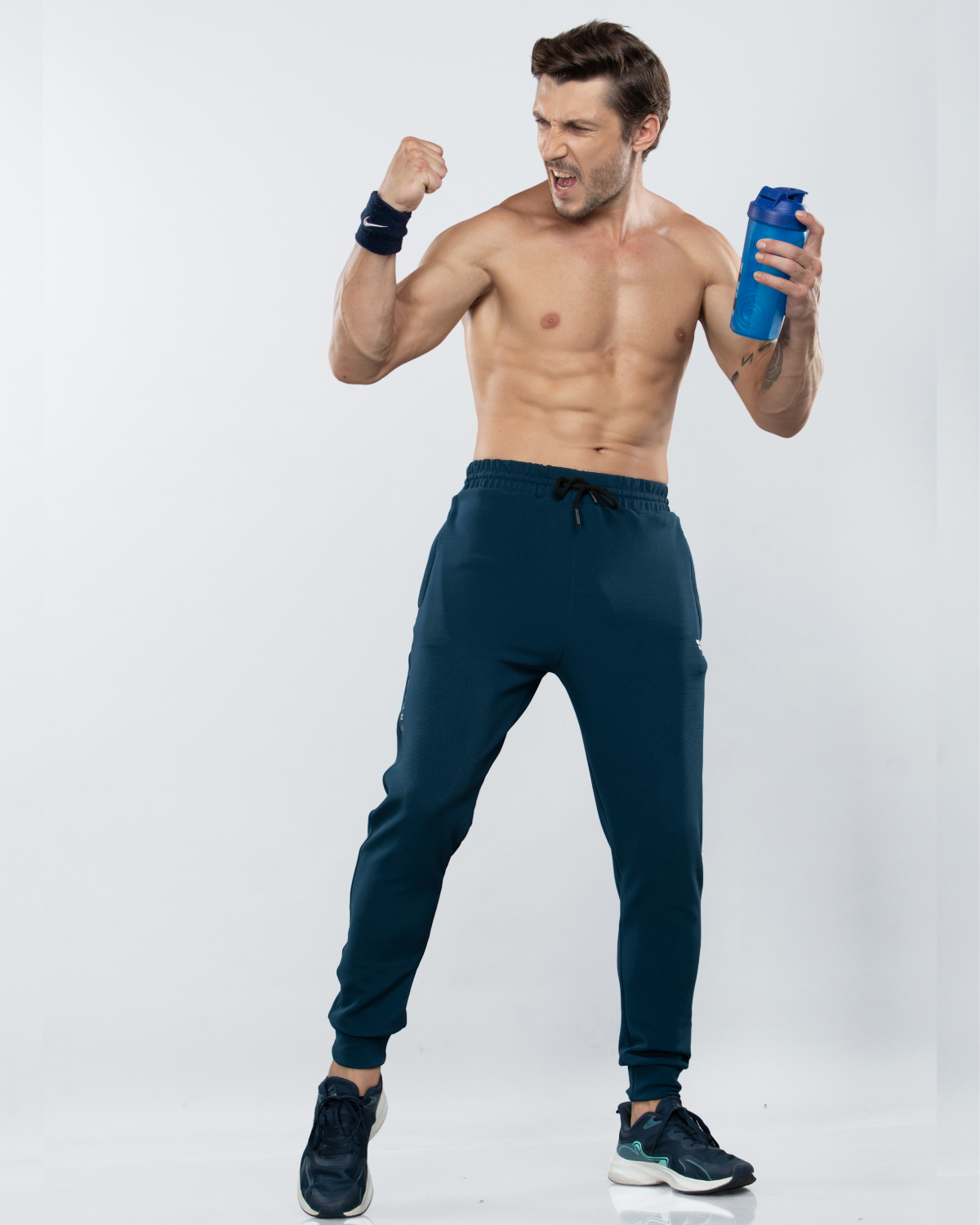 Ribbed Trackpant | Athletic Fit