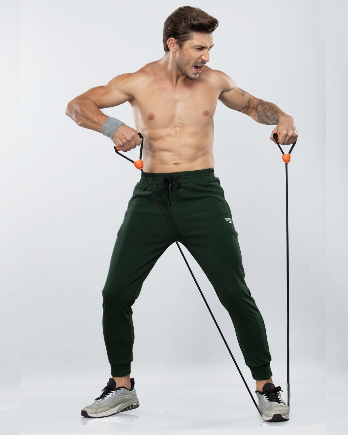 Ribbed Trackpant | Athletic Fit