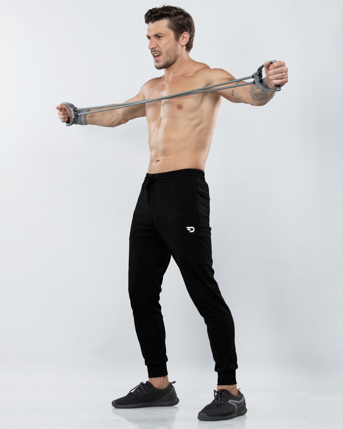 Ribbed Trackpant | Athletic Fit