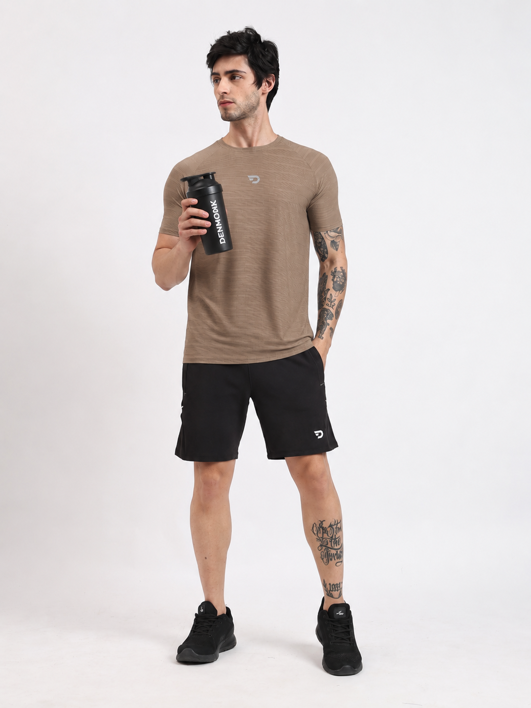 The Active Tee — Mesh Lycra
