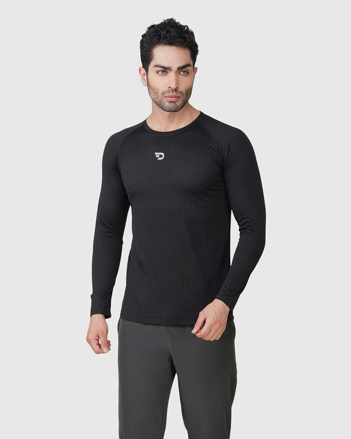 Jacquard T-shirt | Slim Fit