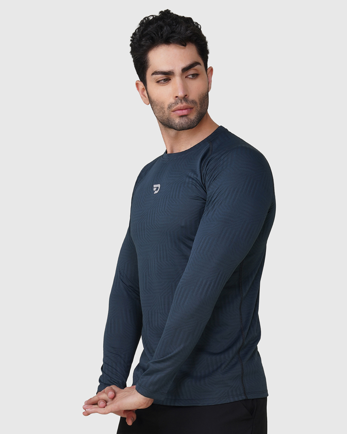 Jacquard T-shirt | Slim Fit