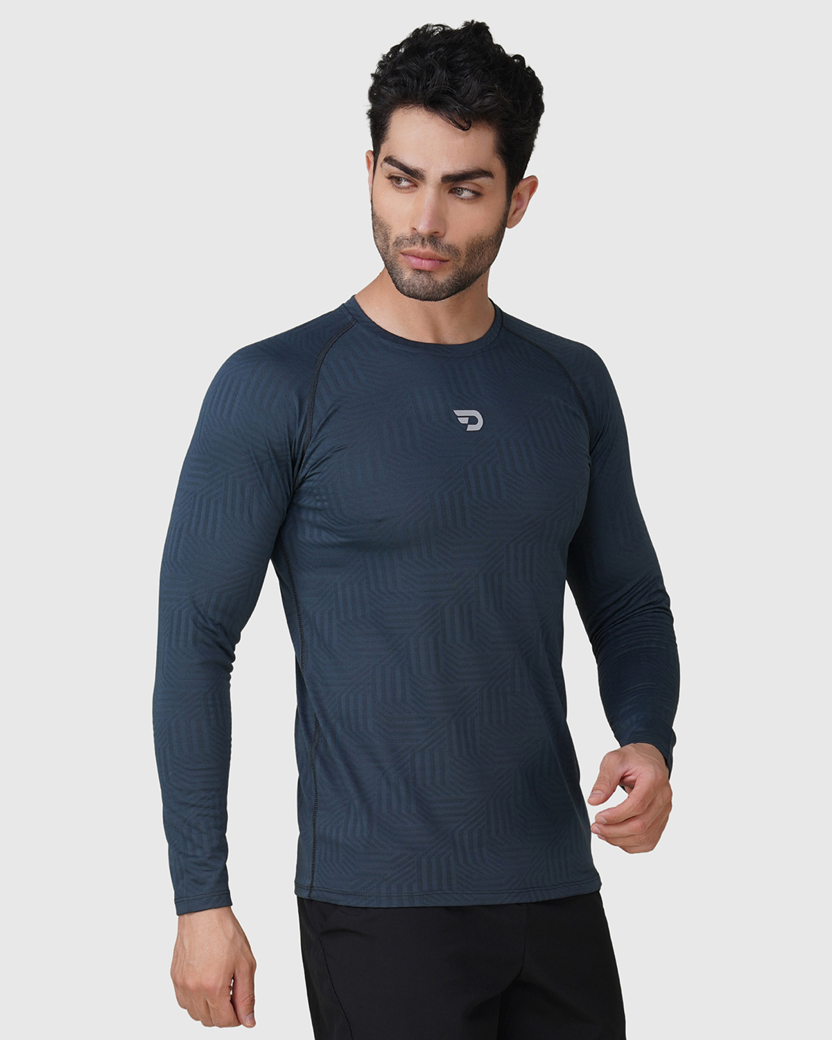 Jacquard T-shirt | Slim Fit