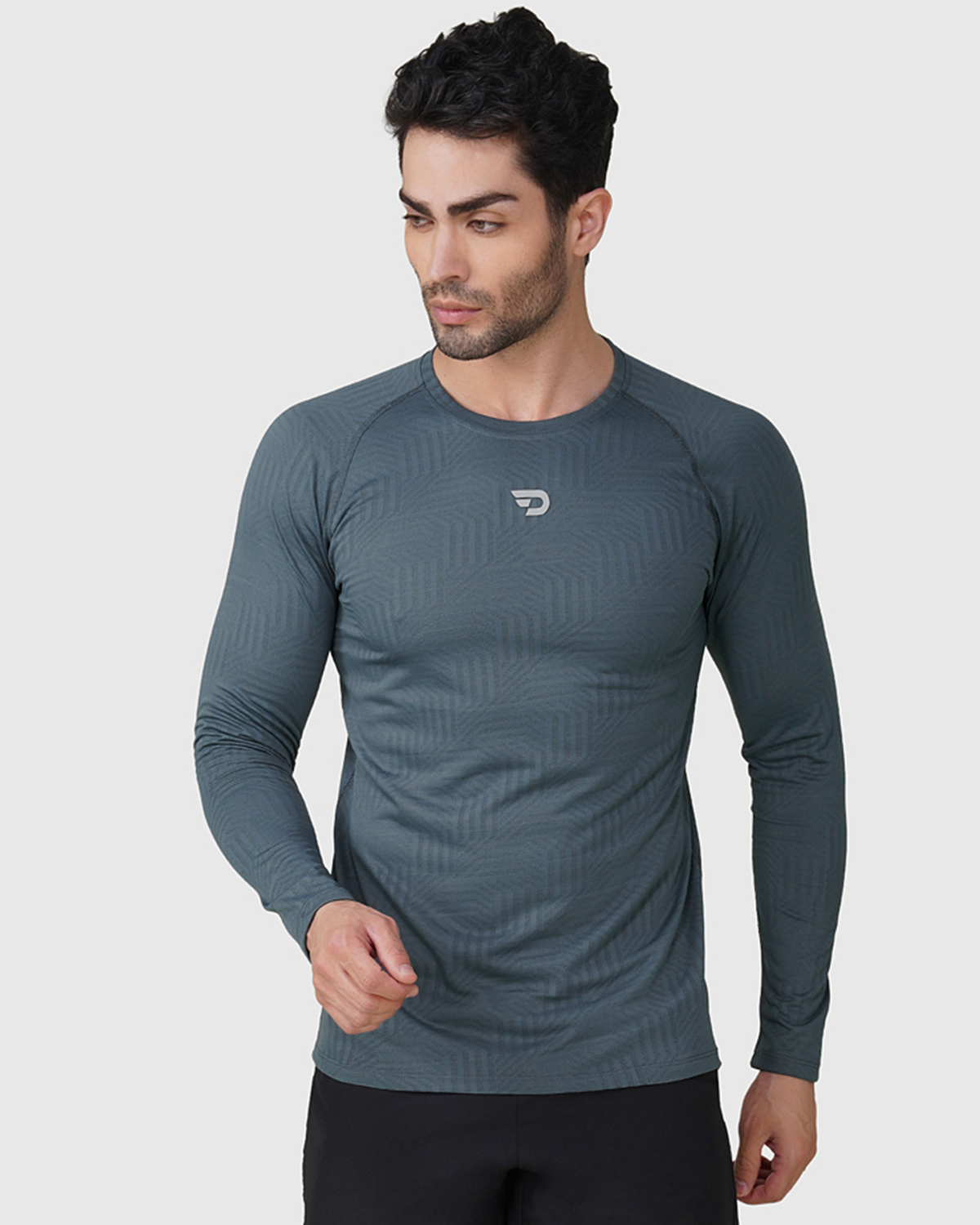 Jacquard T-shirt | Slim Fit