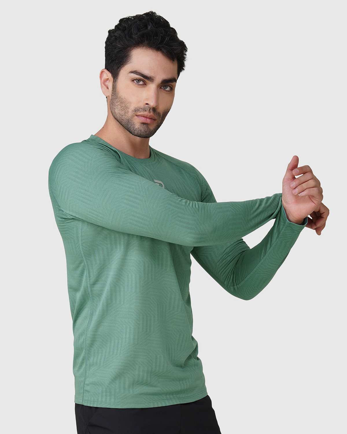 Jacquard T-shirt | Slim Fit