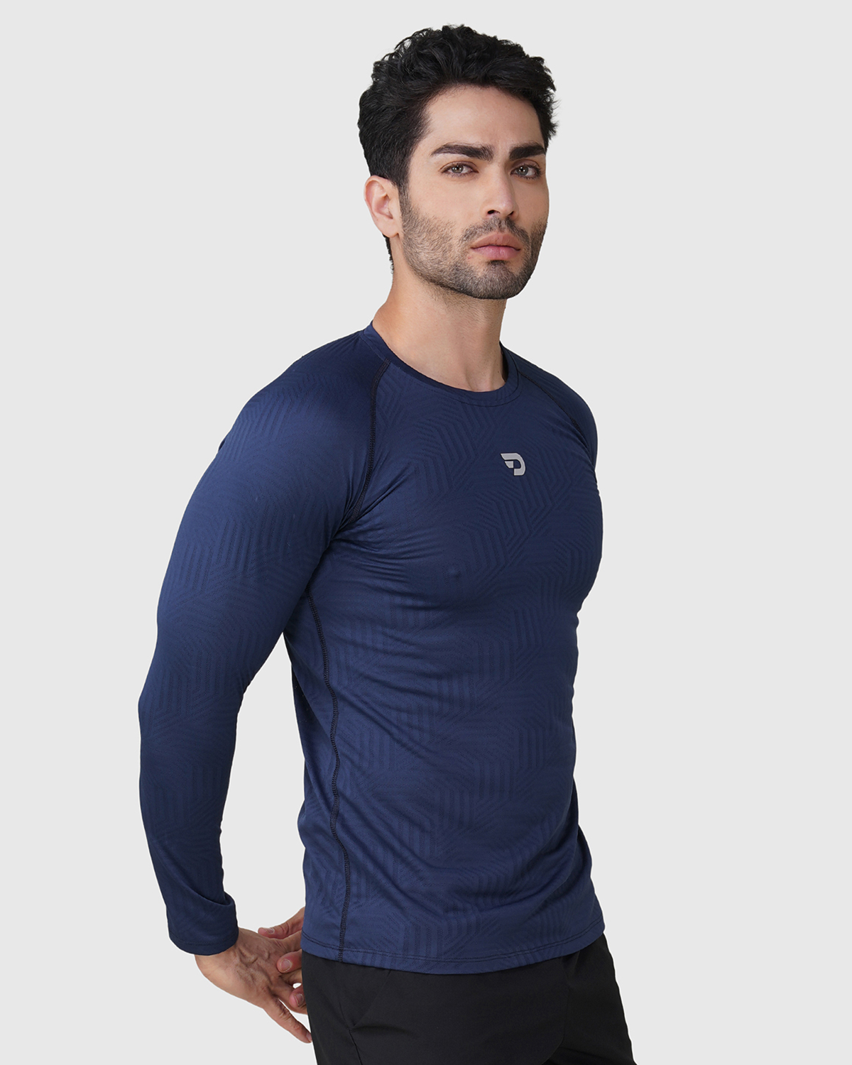 Jacquard T-shirt | Slim Fit