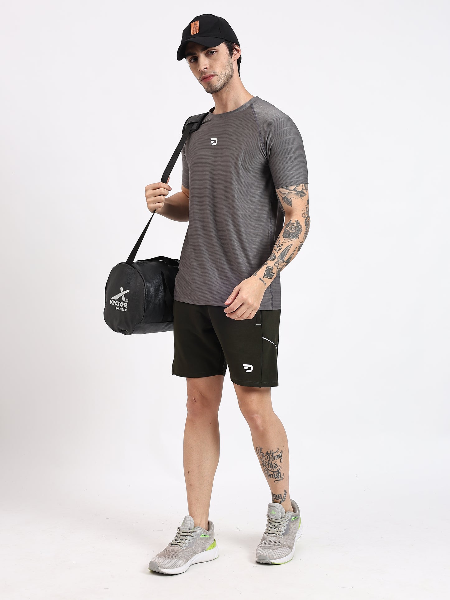 The Active Tee — Mesh Lycra