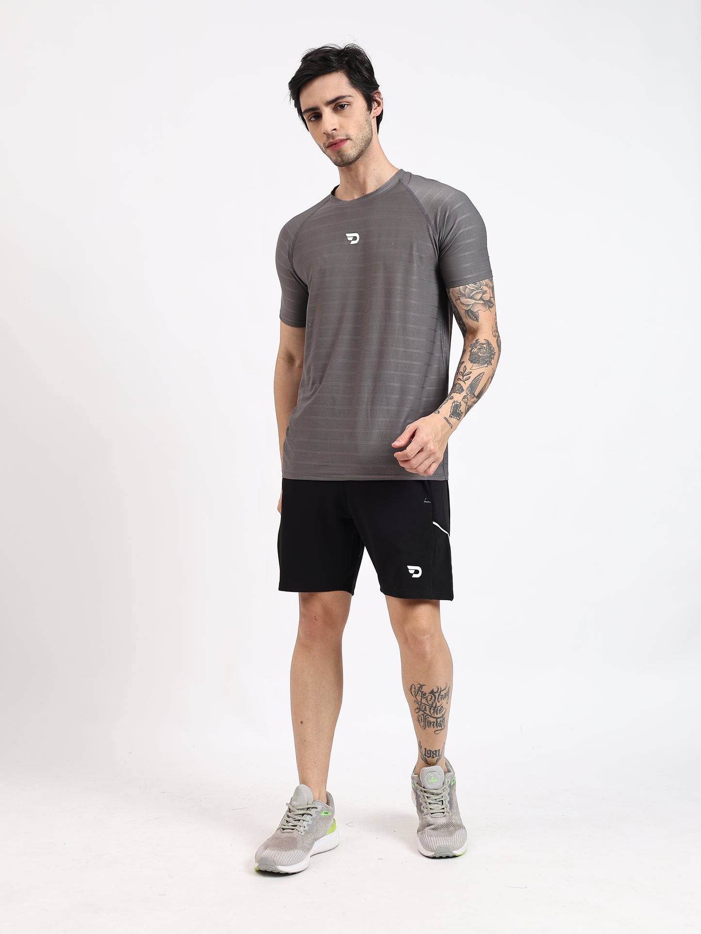 The Active Tee — Mesh Lycra