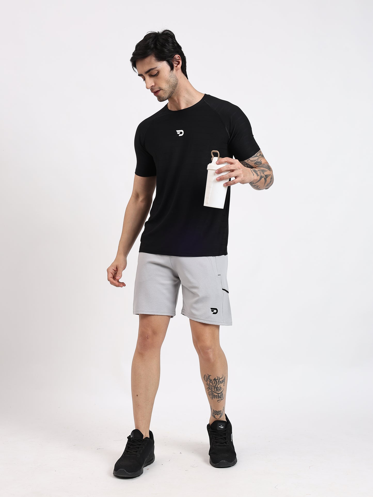 The Active Tee — Mesh Lycra