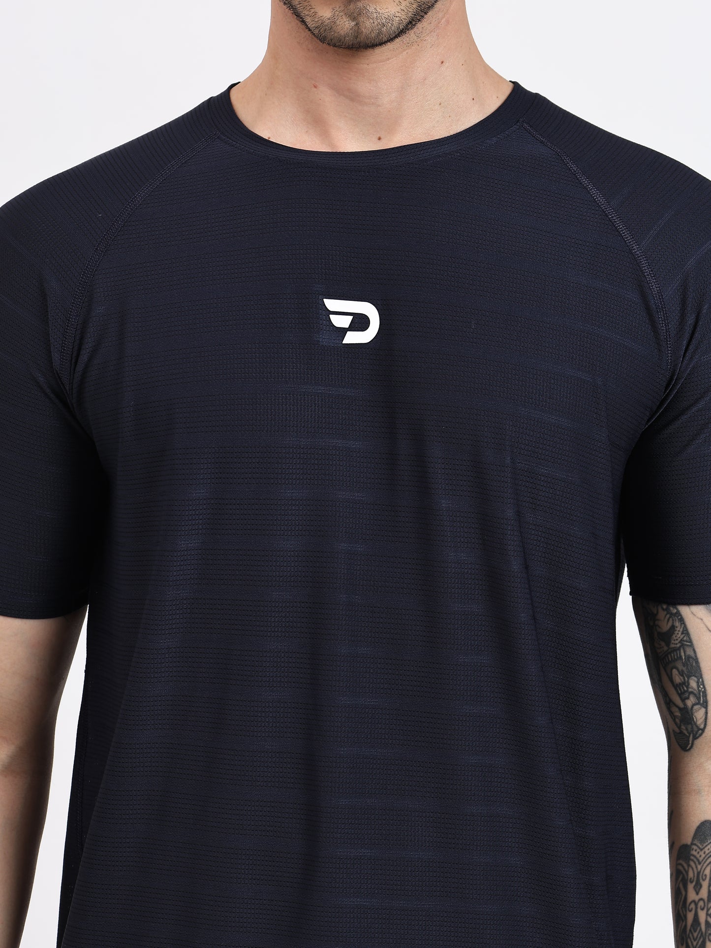 The Active Tee — Mesh Lycra