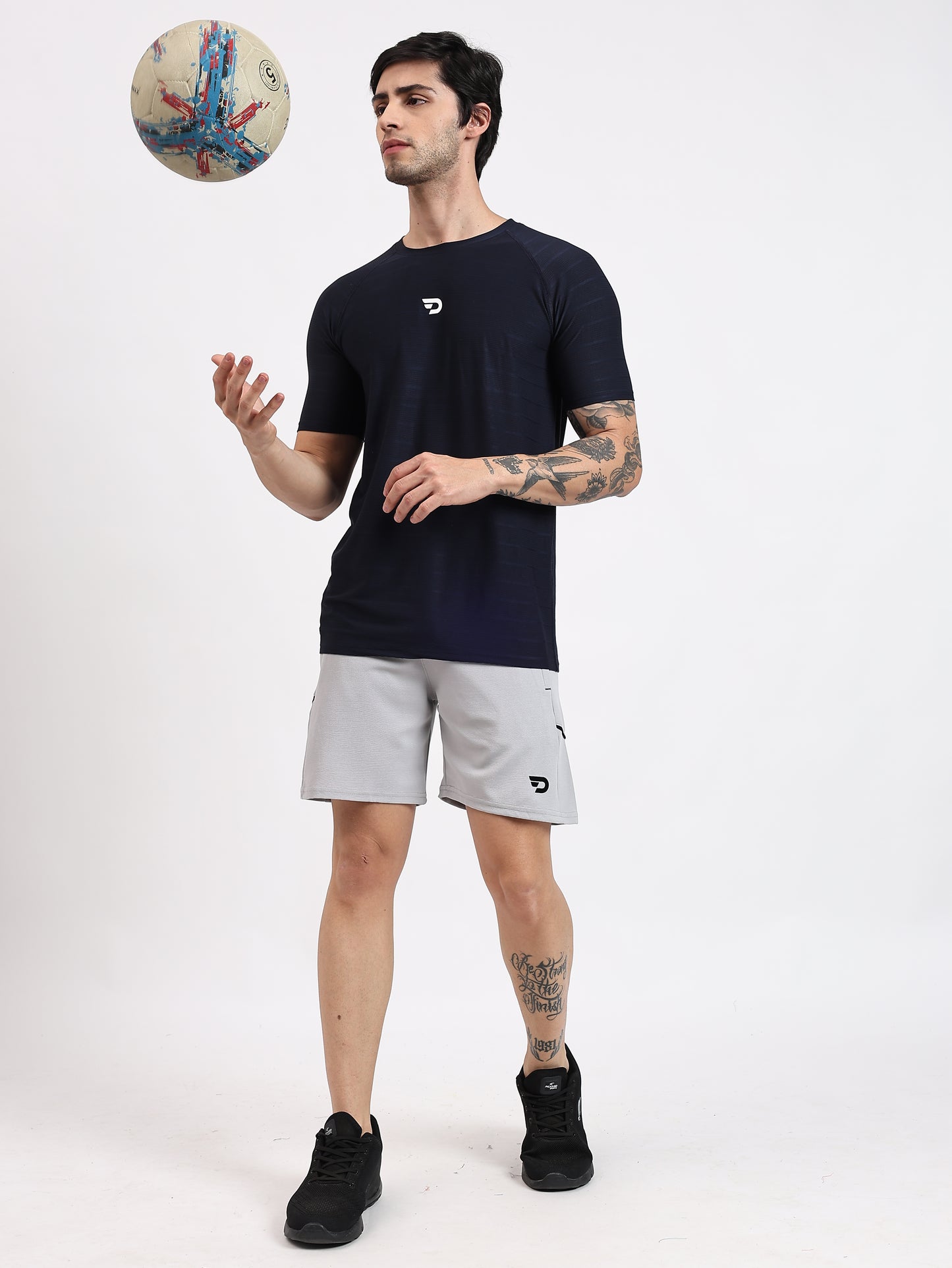 The Active Tee — Mesh Lycra