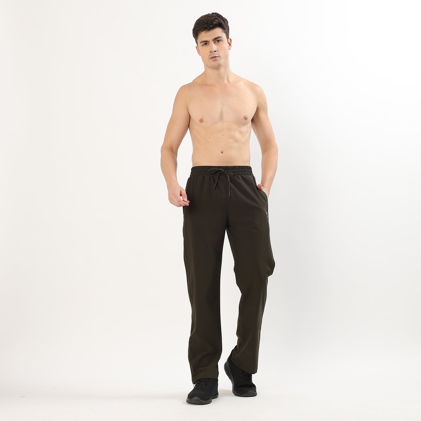 Hustle Trackpants Versatile Baggy Fit (Boot Cut Style)
