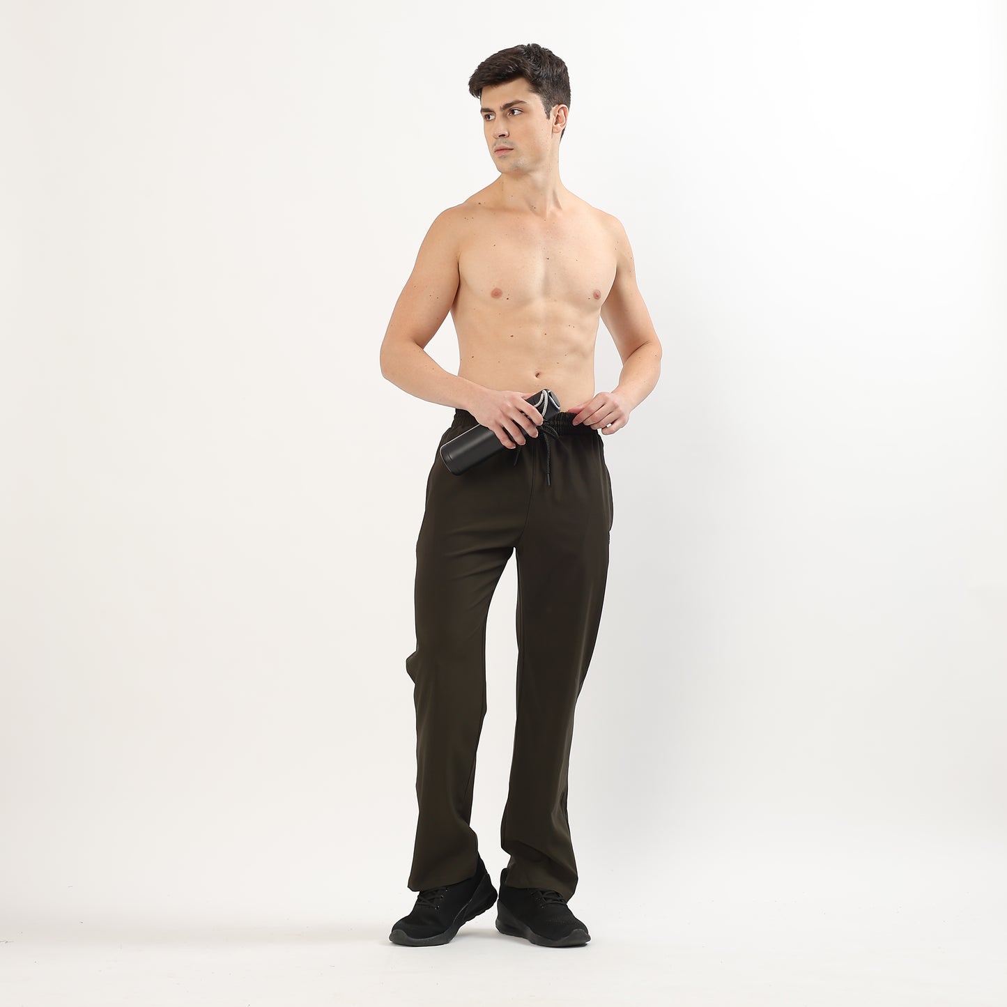 Hustle Trackpants Versatile Baggy Fit (Boot Cut Style)