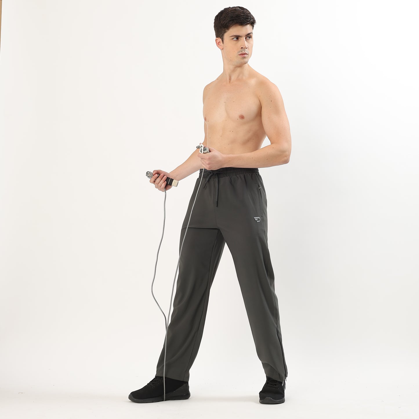 Hustle Trackpants Versatile Baggy Fit (Boot Cut Style)