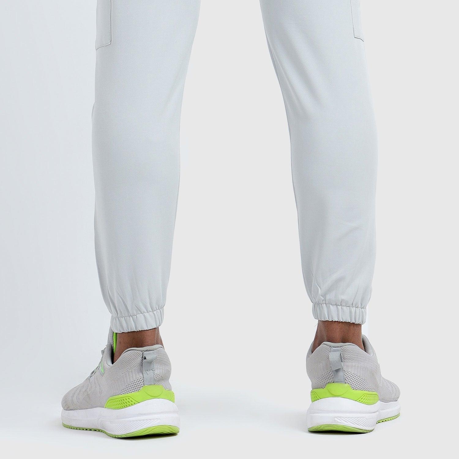 Denmonk: Elevate your look with these Cragopro sharp light grey  Trackpant for mens.