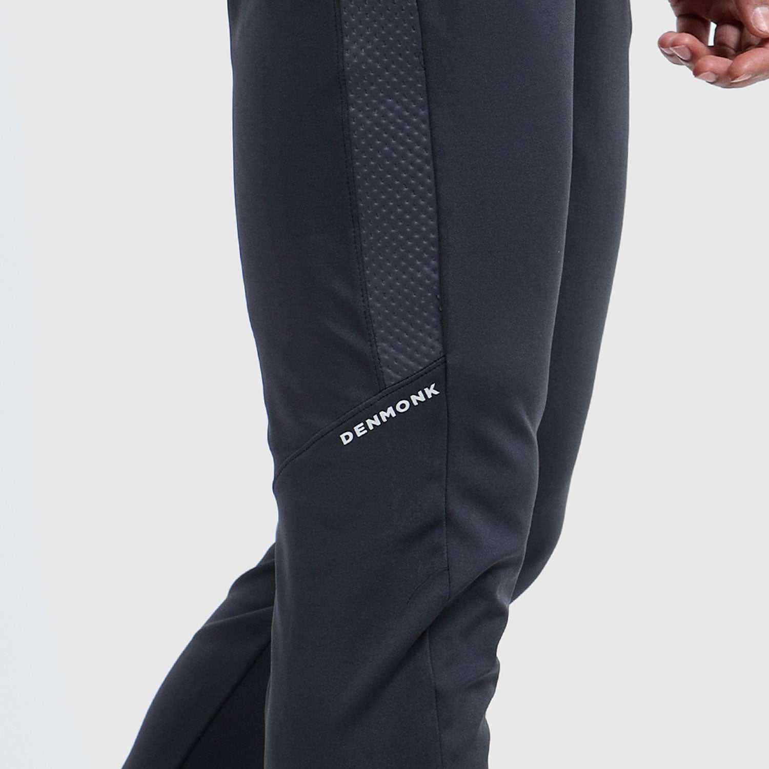 Denmonk: Elevate your look with these Urbanstribe sharp charcoal joggers for mens.