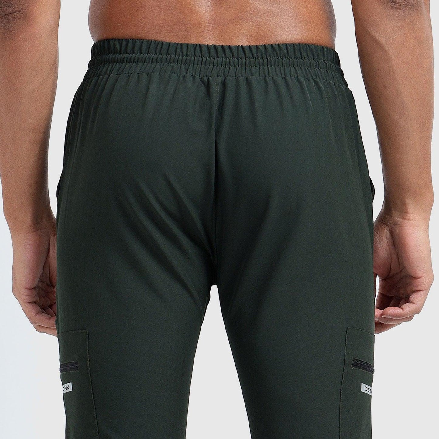 Denmonk: Elevate your look with these Trekcrago sharp core olive Trackpant for mens.