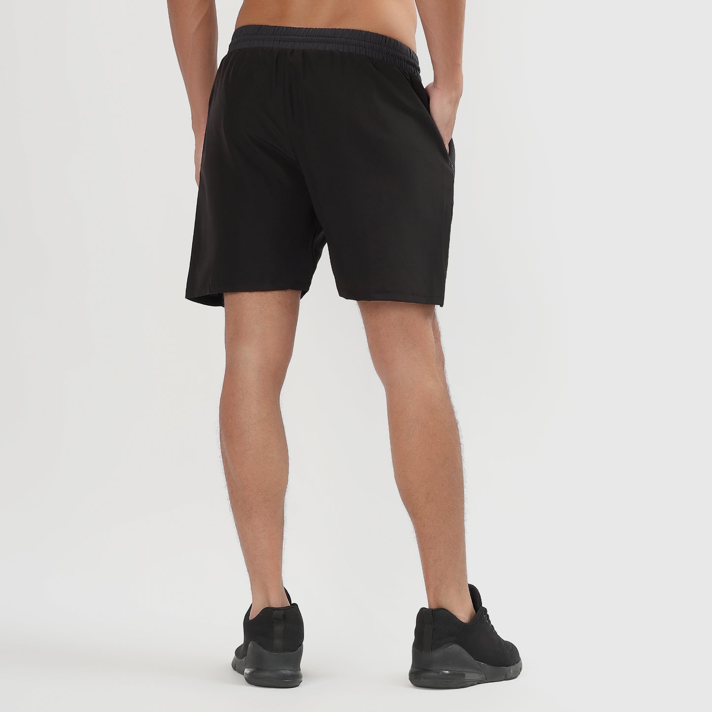 Colorblock 2 in one Compression Shorts