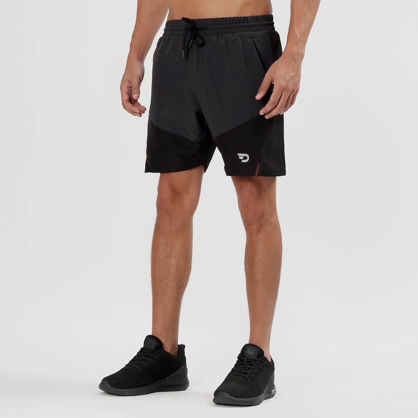 Colorblock 2 in one Compression Shorts