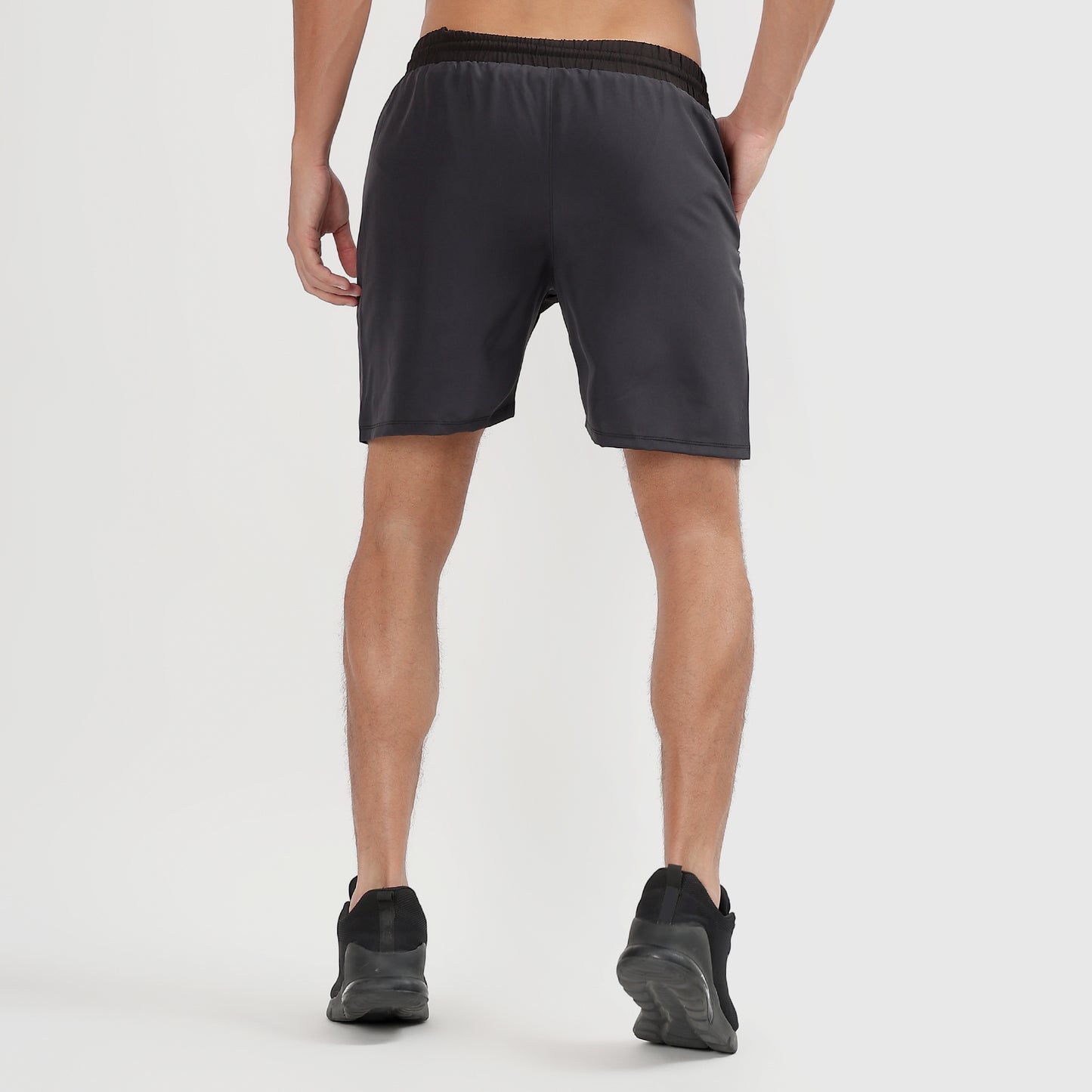 Colorblock 2 in one Compression Shorts