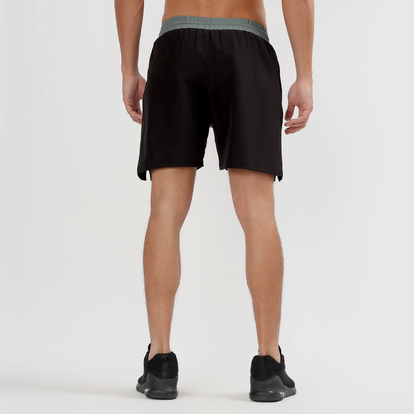 Colorblock 2 in one Compression Shorts