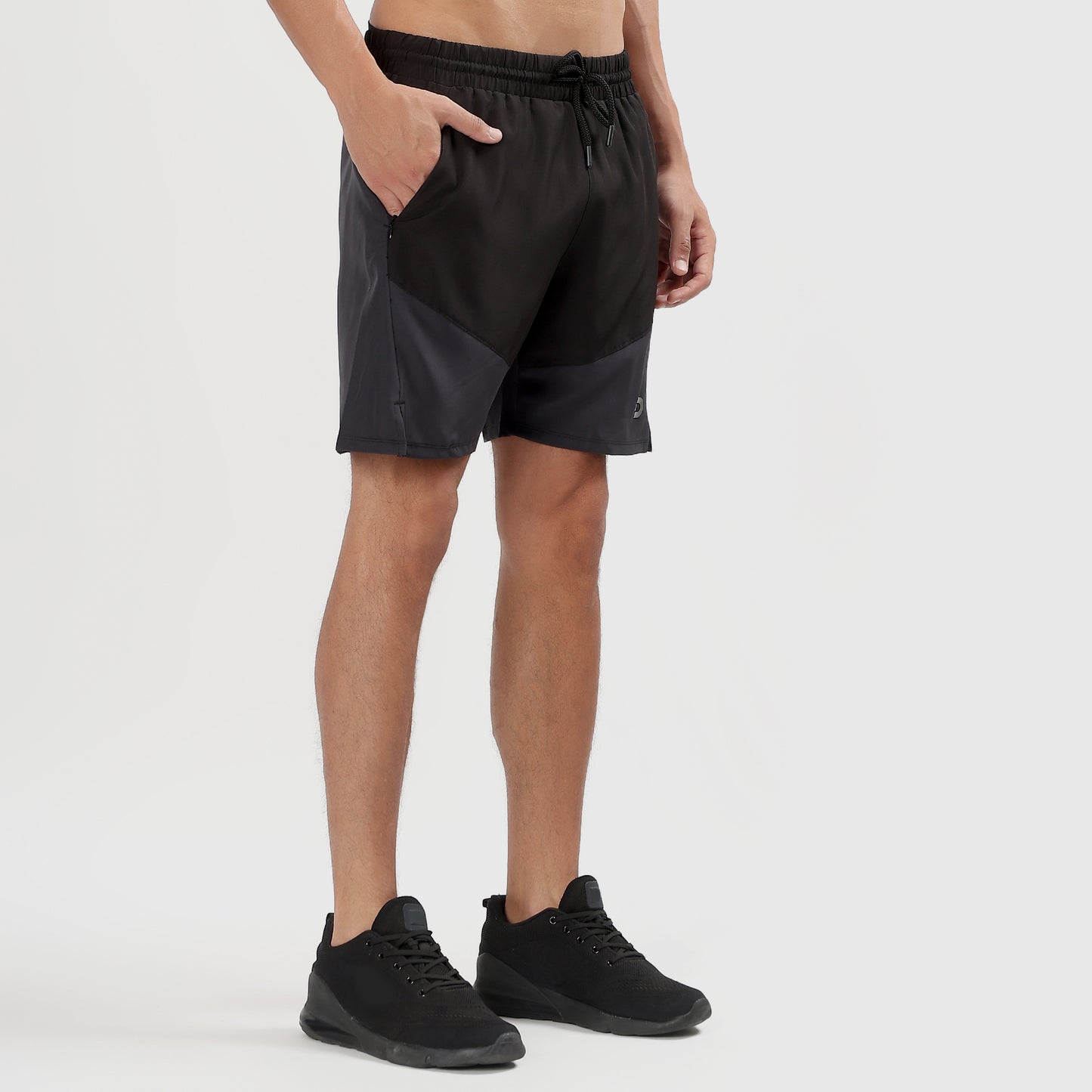 Colorblock 2 in one Compression Shorts