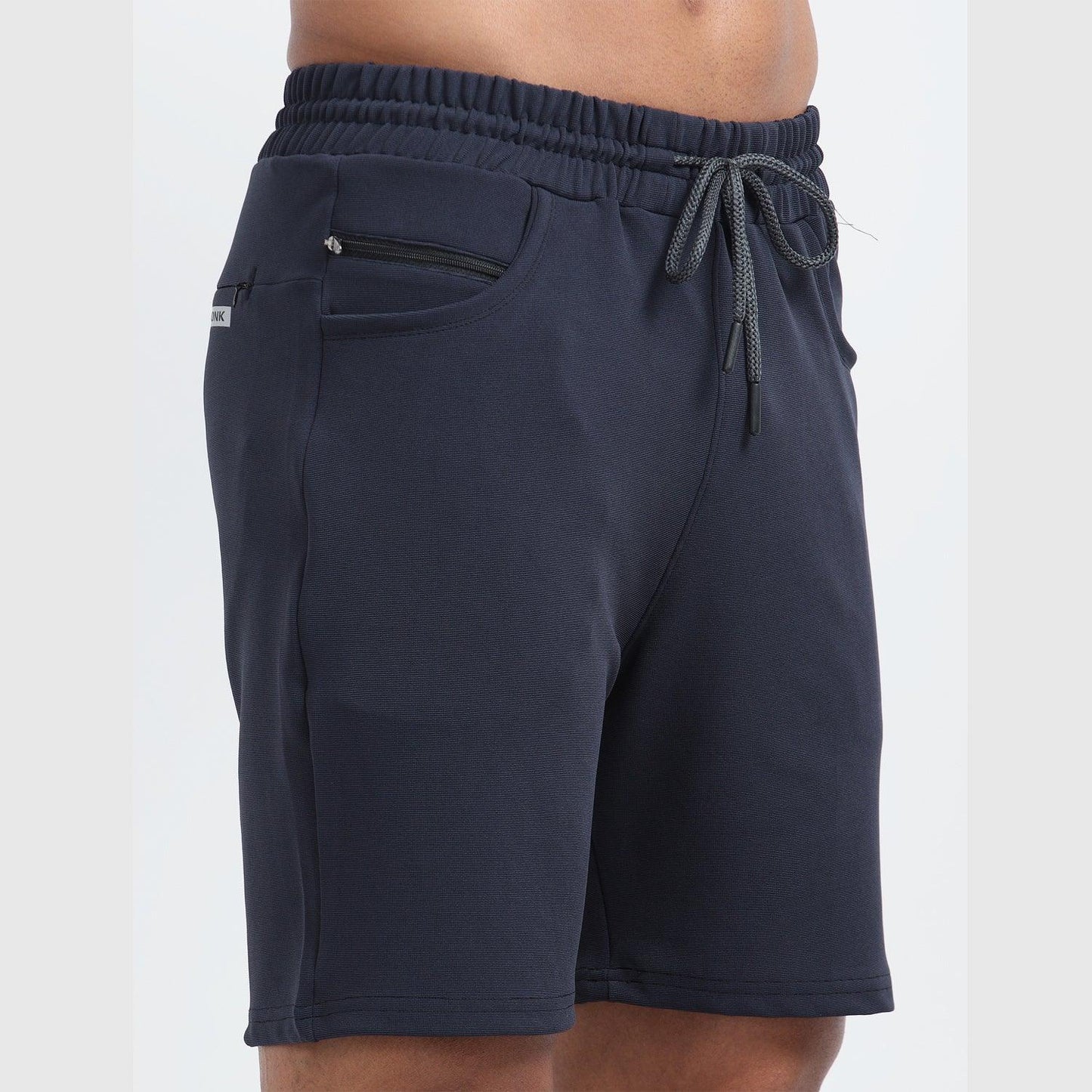 Denmonk's fashionable Retroglide Shorts charcoal shorts for men will boost your level of gym fitness.