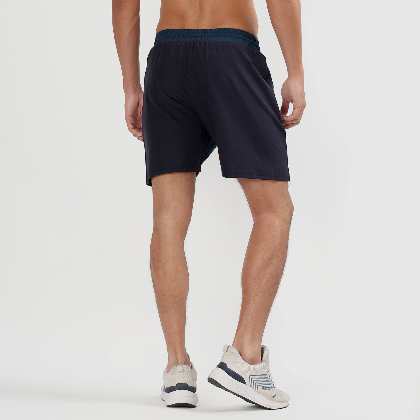 Colorblock 2 in one Compression Shorts