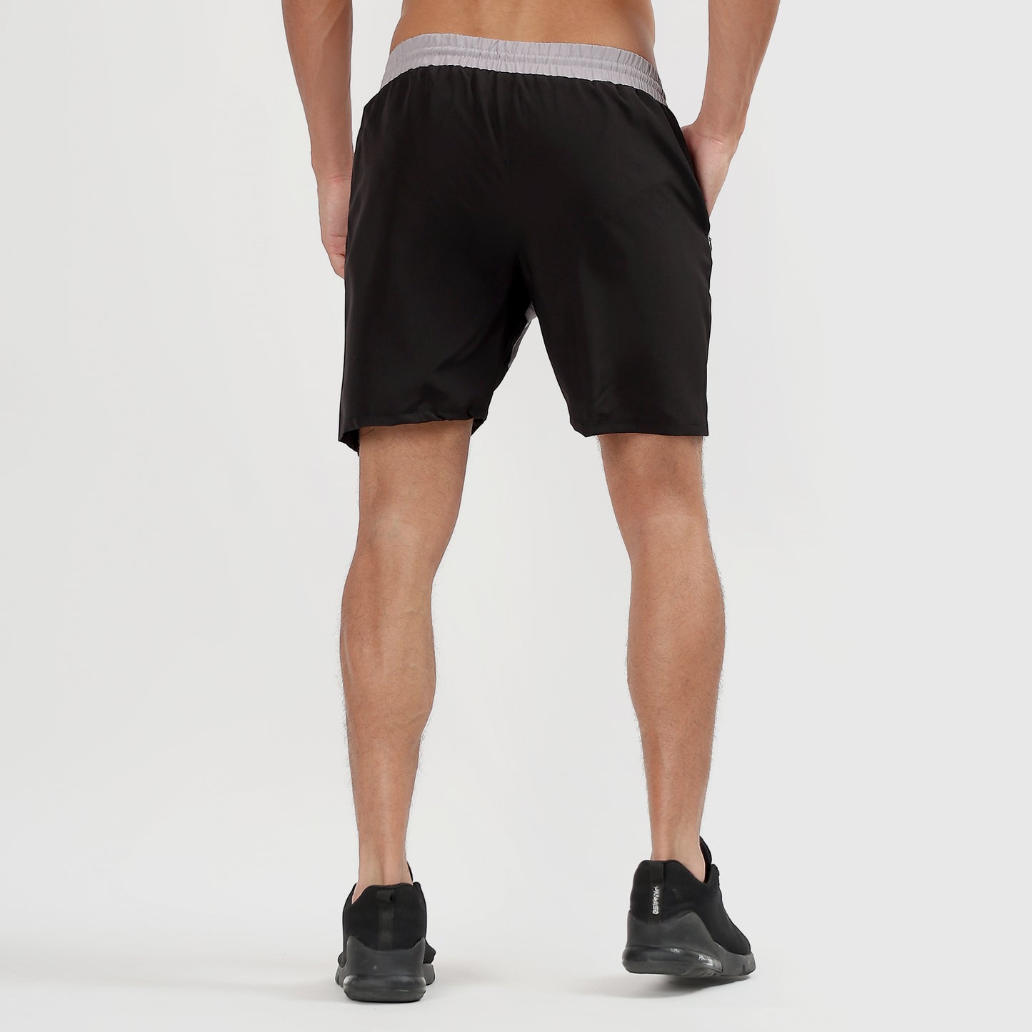 Colorblock 2 in one Compression Shorts