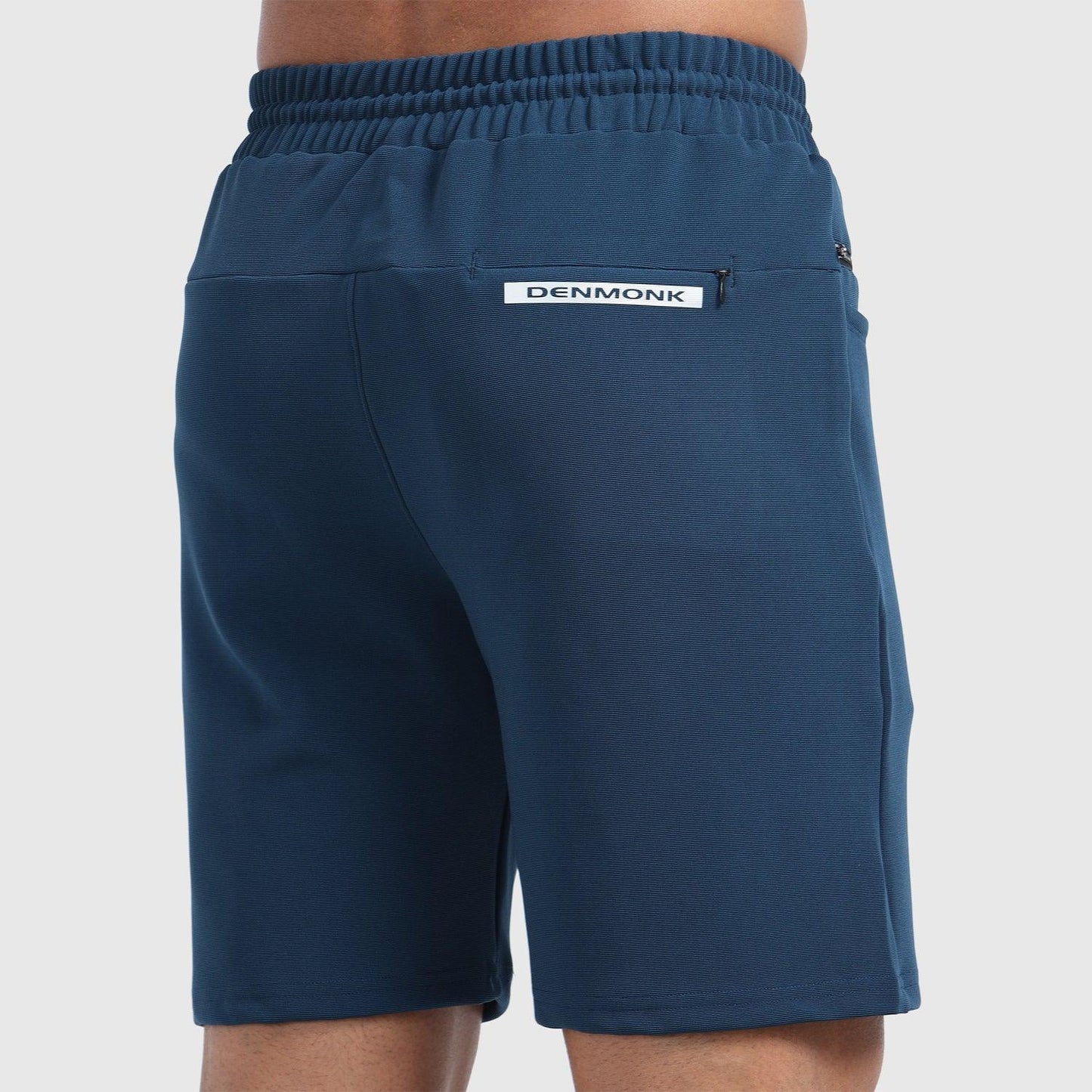 Denmonk's fashionable Retroglide Shorts regal blue shorts for men will boost your level of gym fitness.