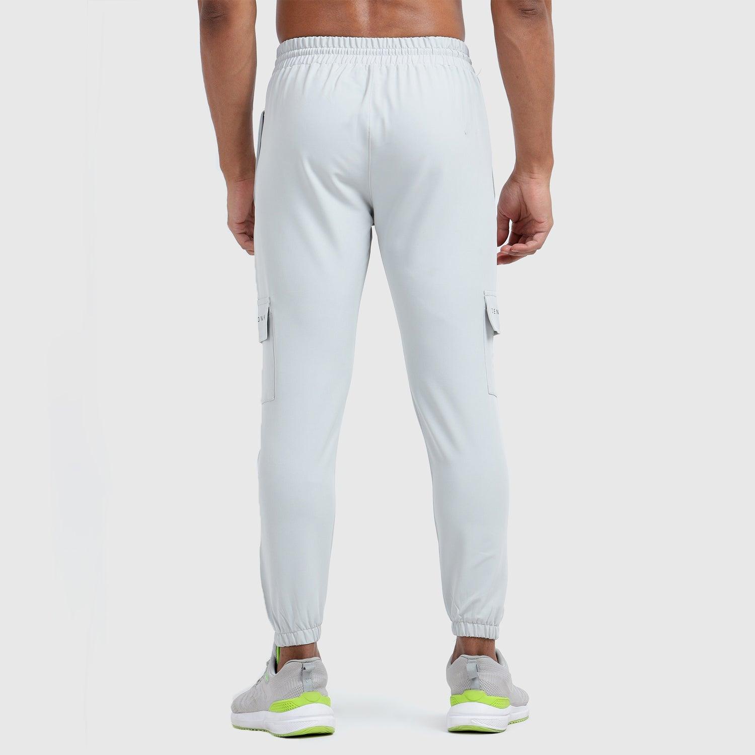 Denmonk: Elevate your look with these Cragopro sharp light grey  Trackpant for mens.