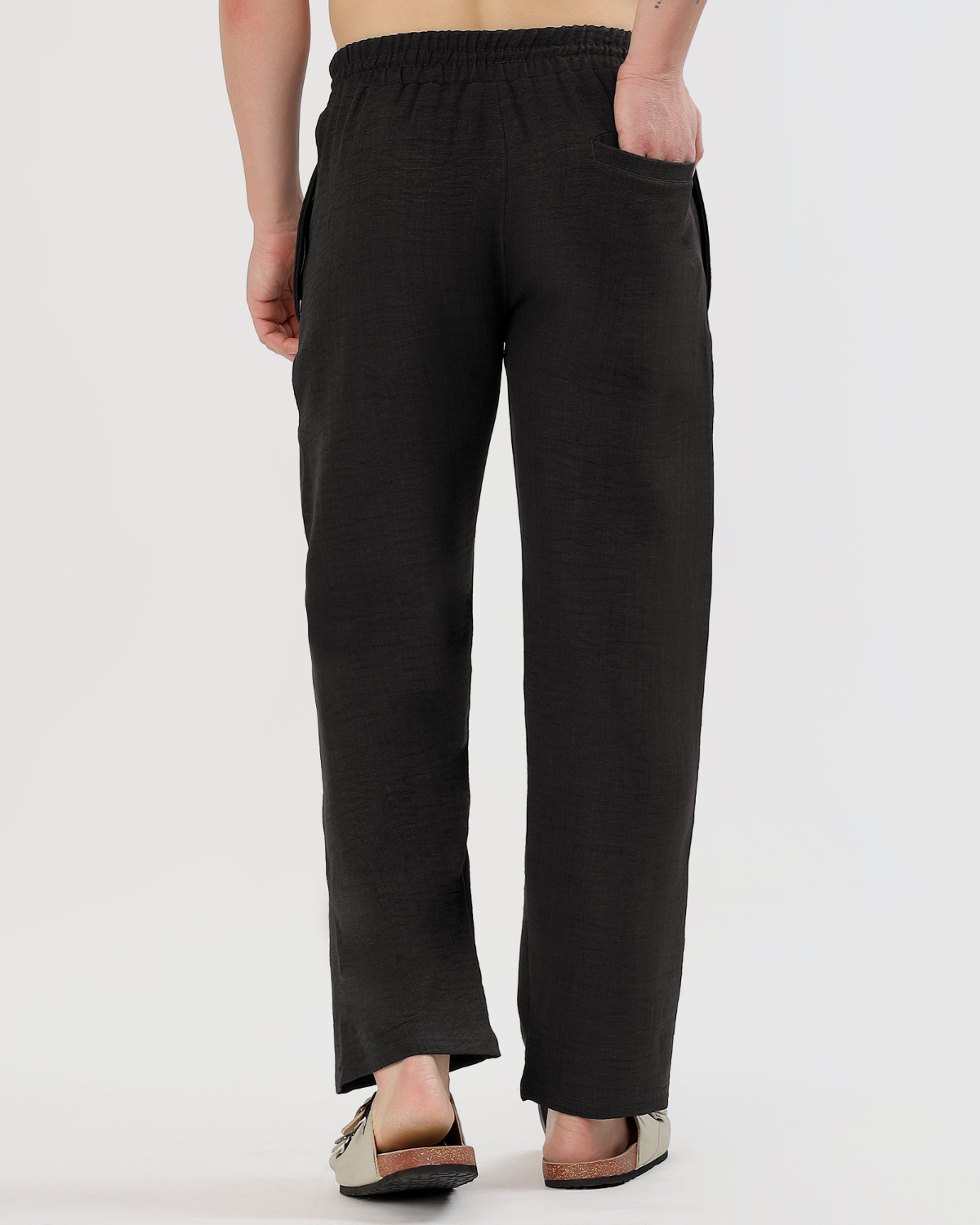 UrbanLoom Linen pant  | Straight Fit