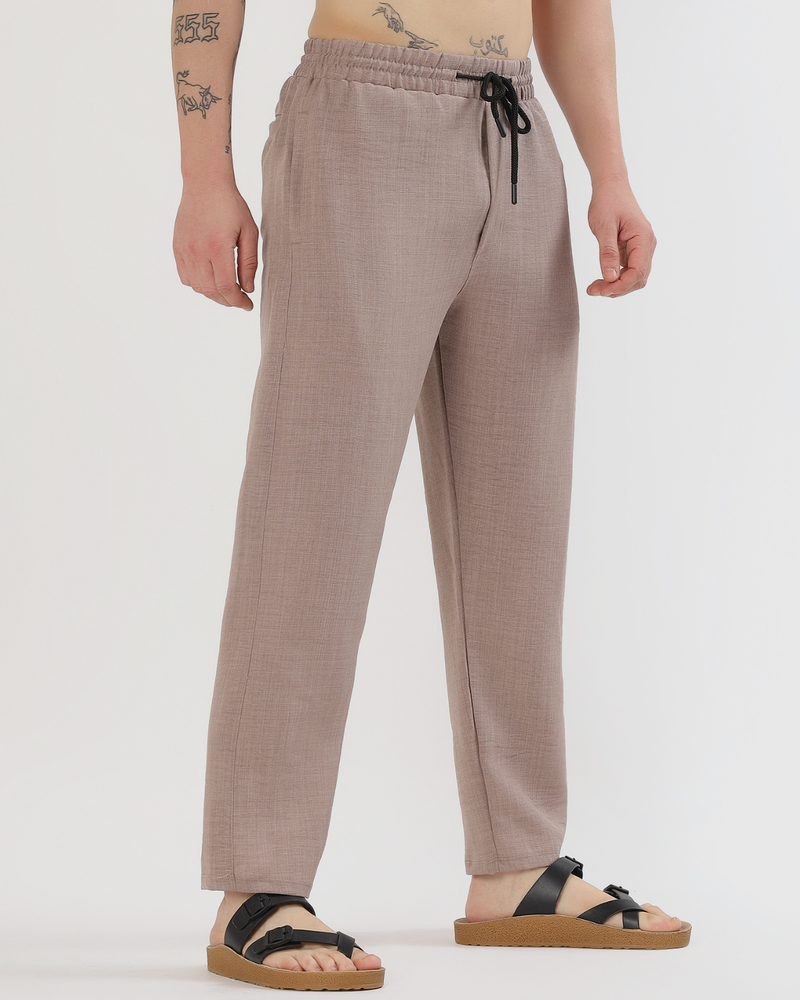 UrbanLoom Linen pant  | Straight Fit