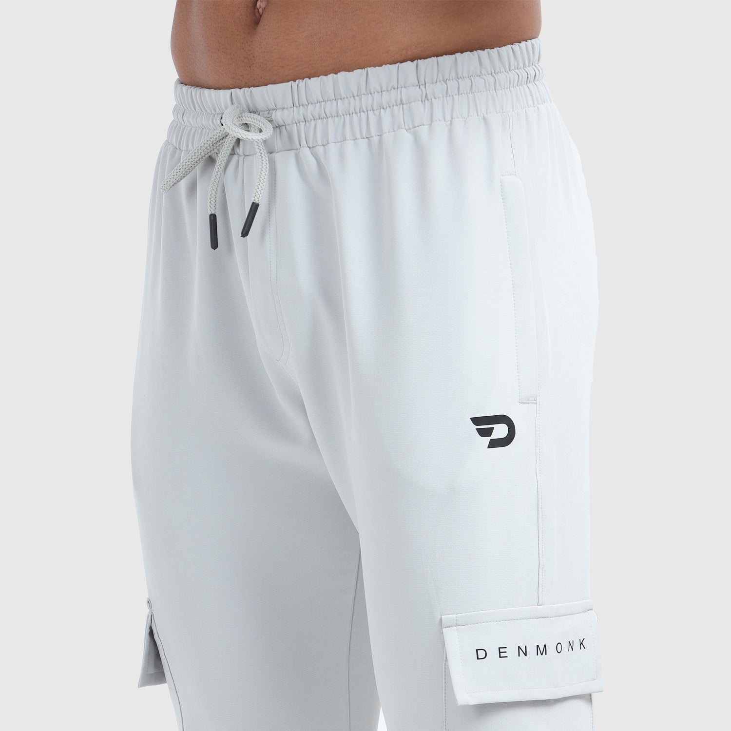 Denmonk: Elevate your look with these Cragopro sharp light grey  Trackpant for mens.