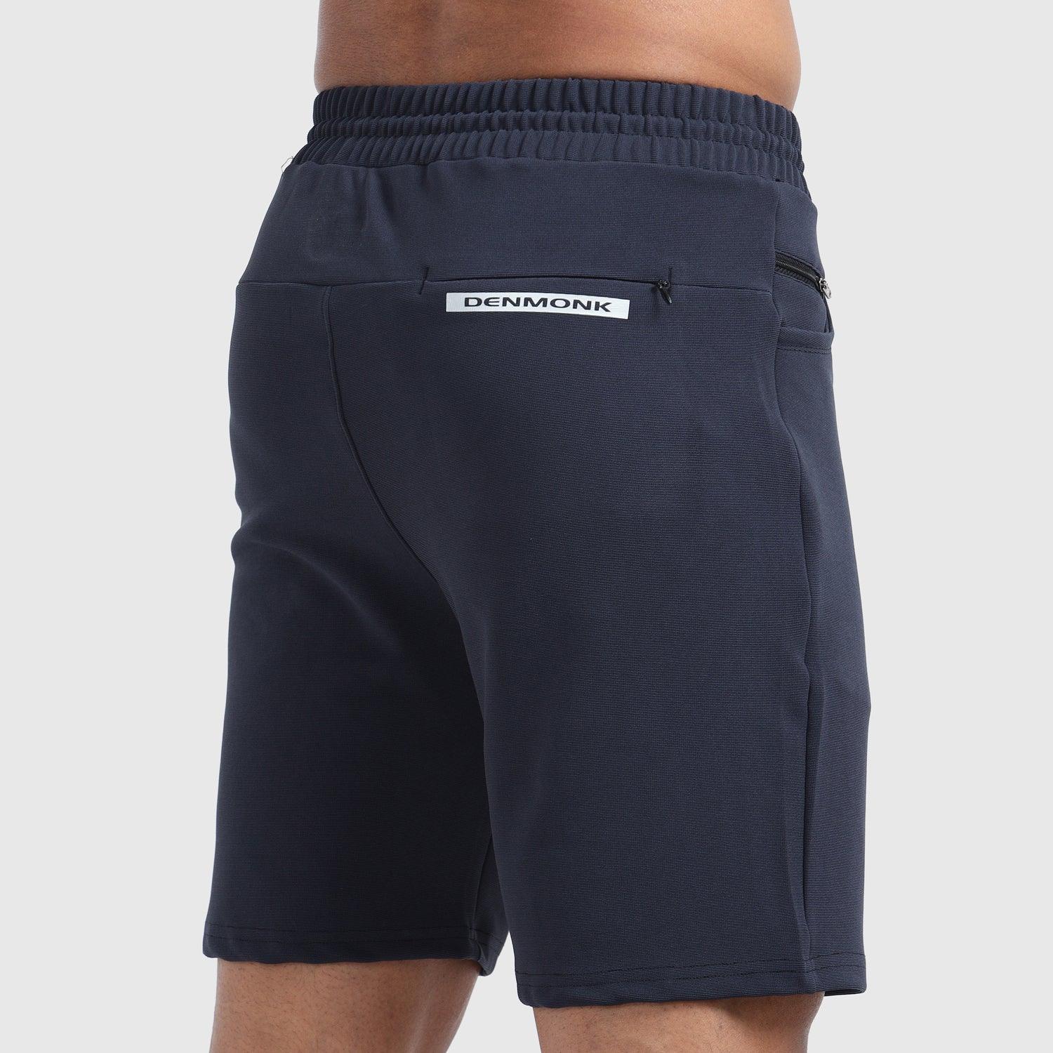 Denmonk's fashionable Retroglide Shorts charcoal shorts for men will boost your level of gym fitness.