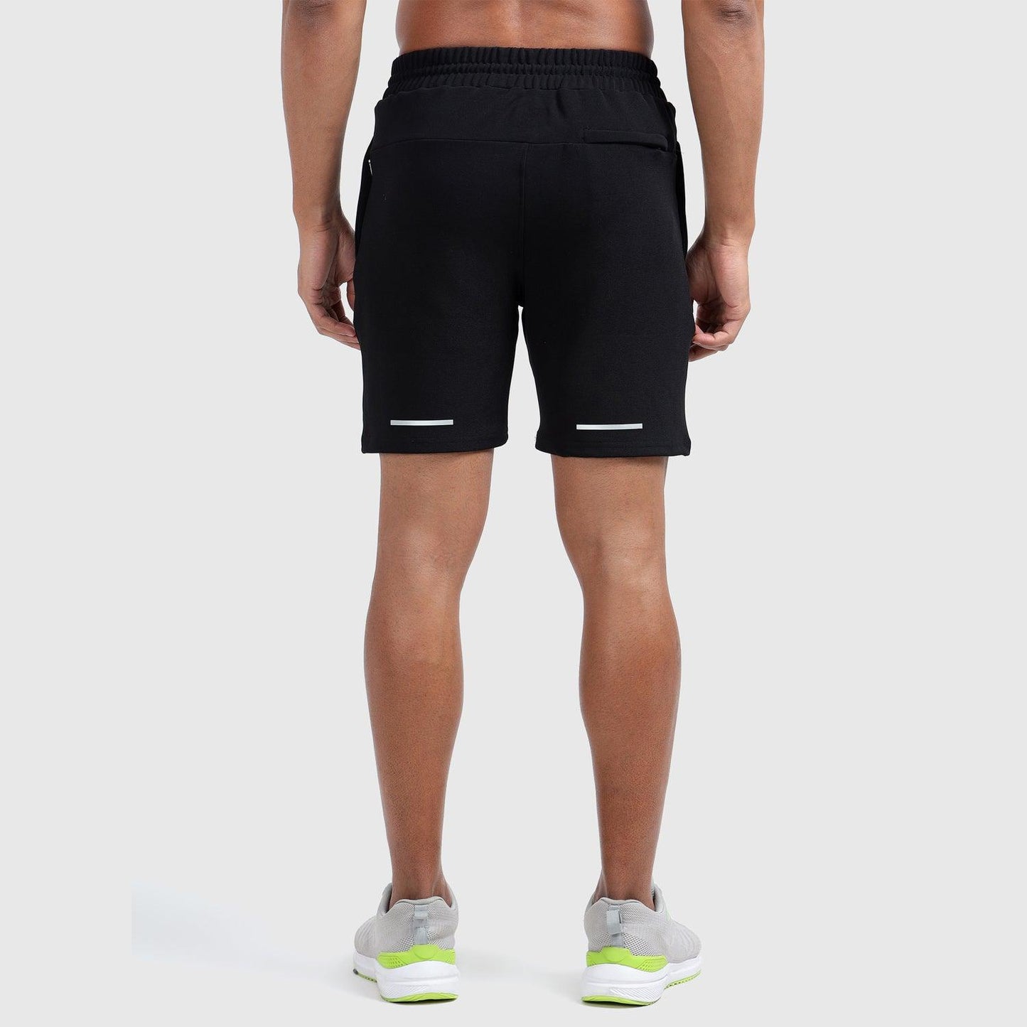 Denmonk's fashionable Trekready black shorts for men will boost your level of gym fitness.