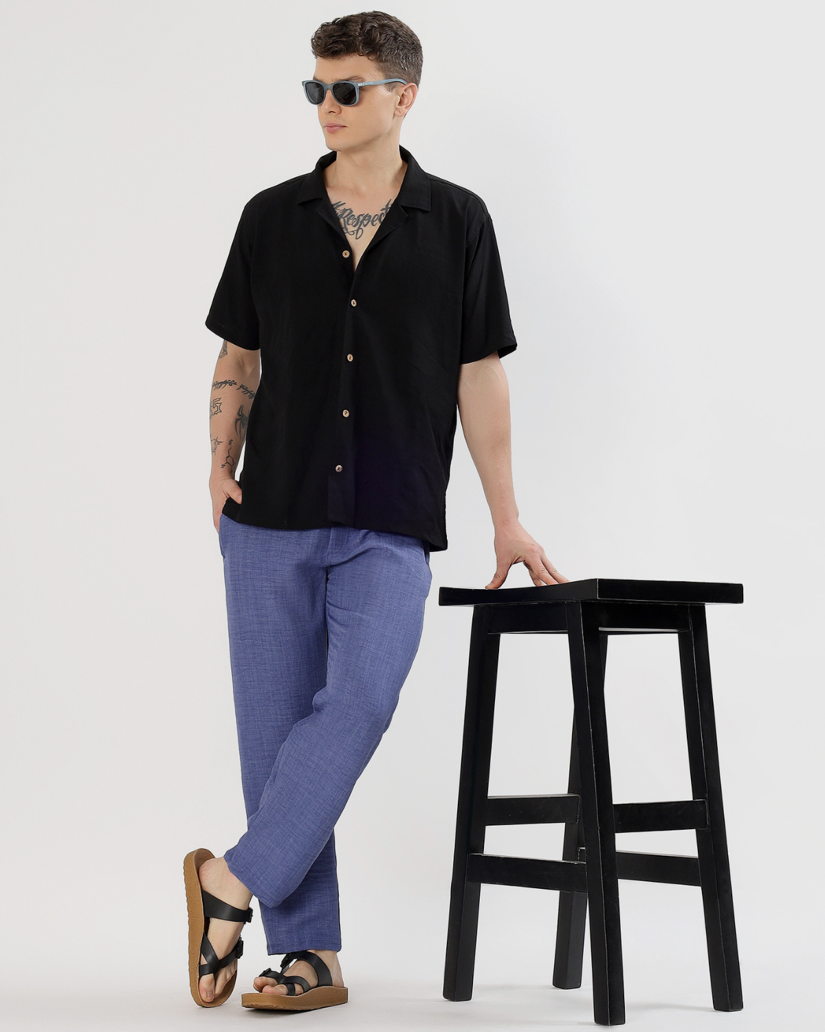 UrbanLoom Linen pant  | Straight Fit