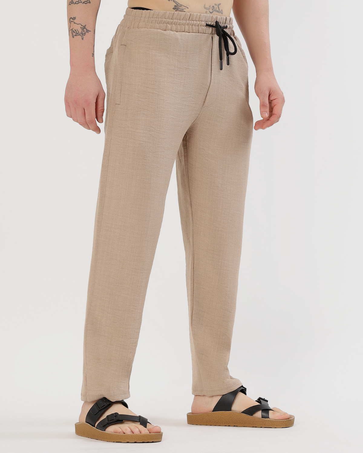 UrbanLoom Linen pant  | Straight Fit