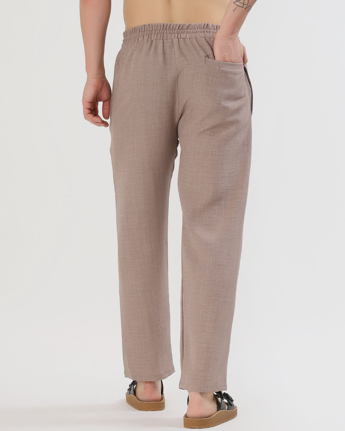 UrbanLoom Linen pant  | Straight Fit