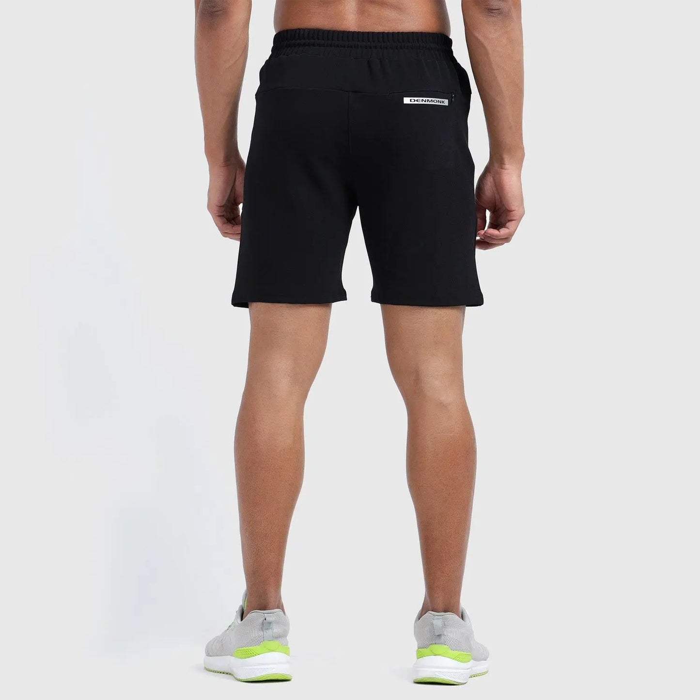 Denmonk's fashionable Retroglide Shorts black shorts for men will boost your level of gym fitness.