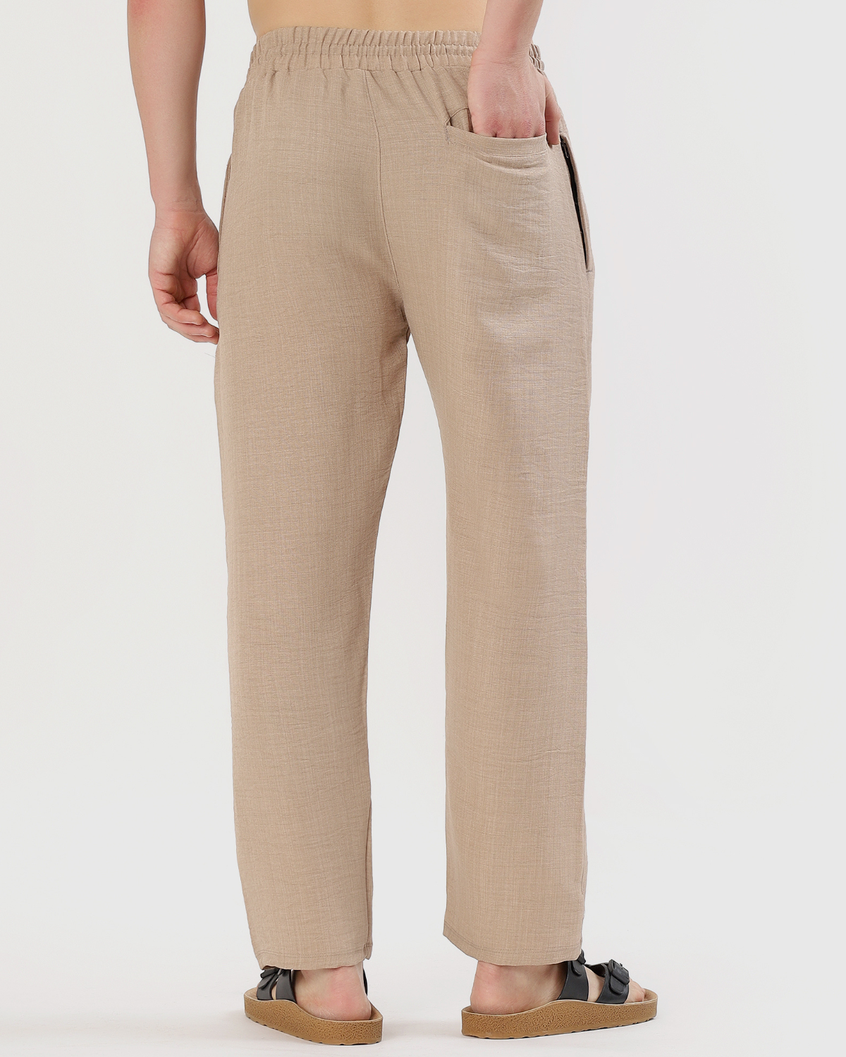 UrbanLoom Linen pant  | Straight Fit