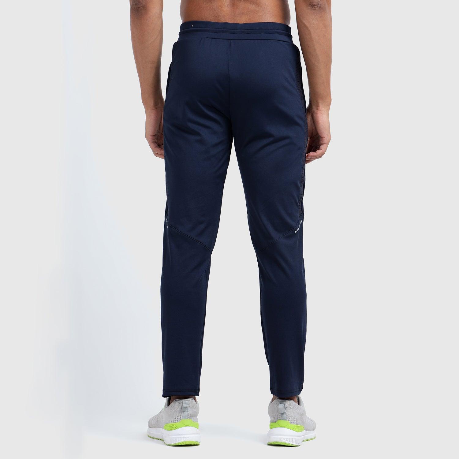 Denmonk: Elevate your look with these Urbanstribe sharp midnight navy joggers for mens.