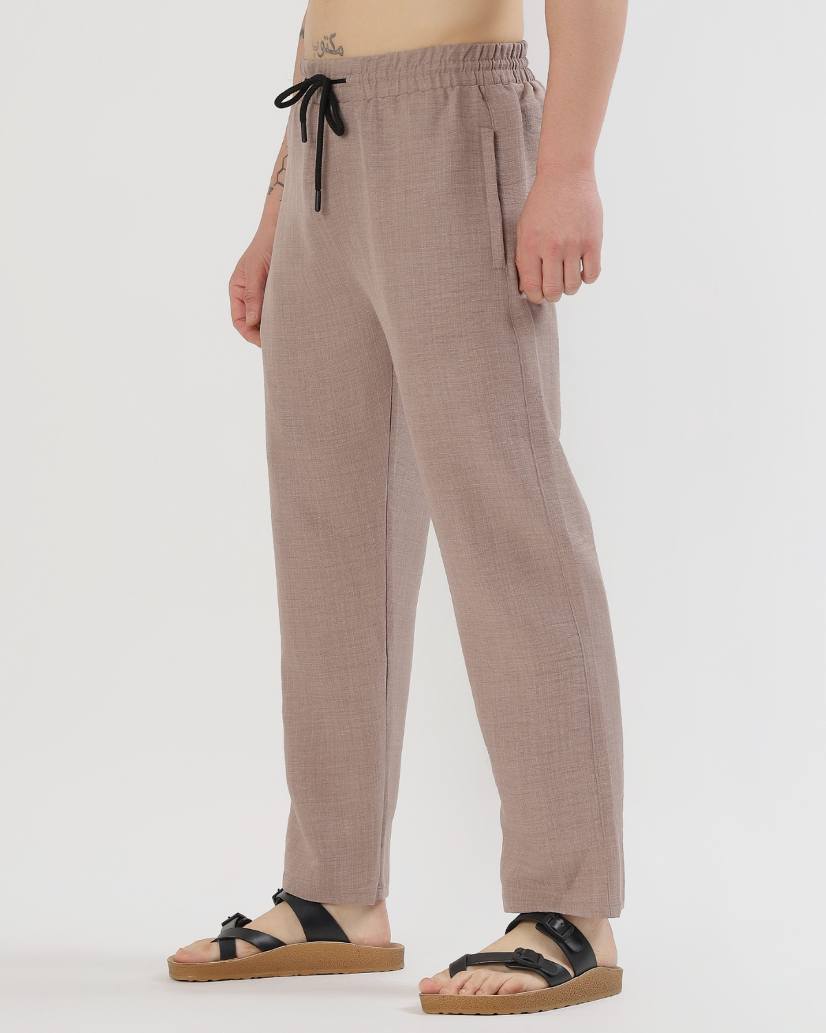 UrbanLoom Linen pant  | Straight Fit