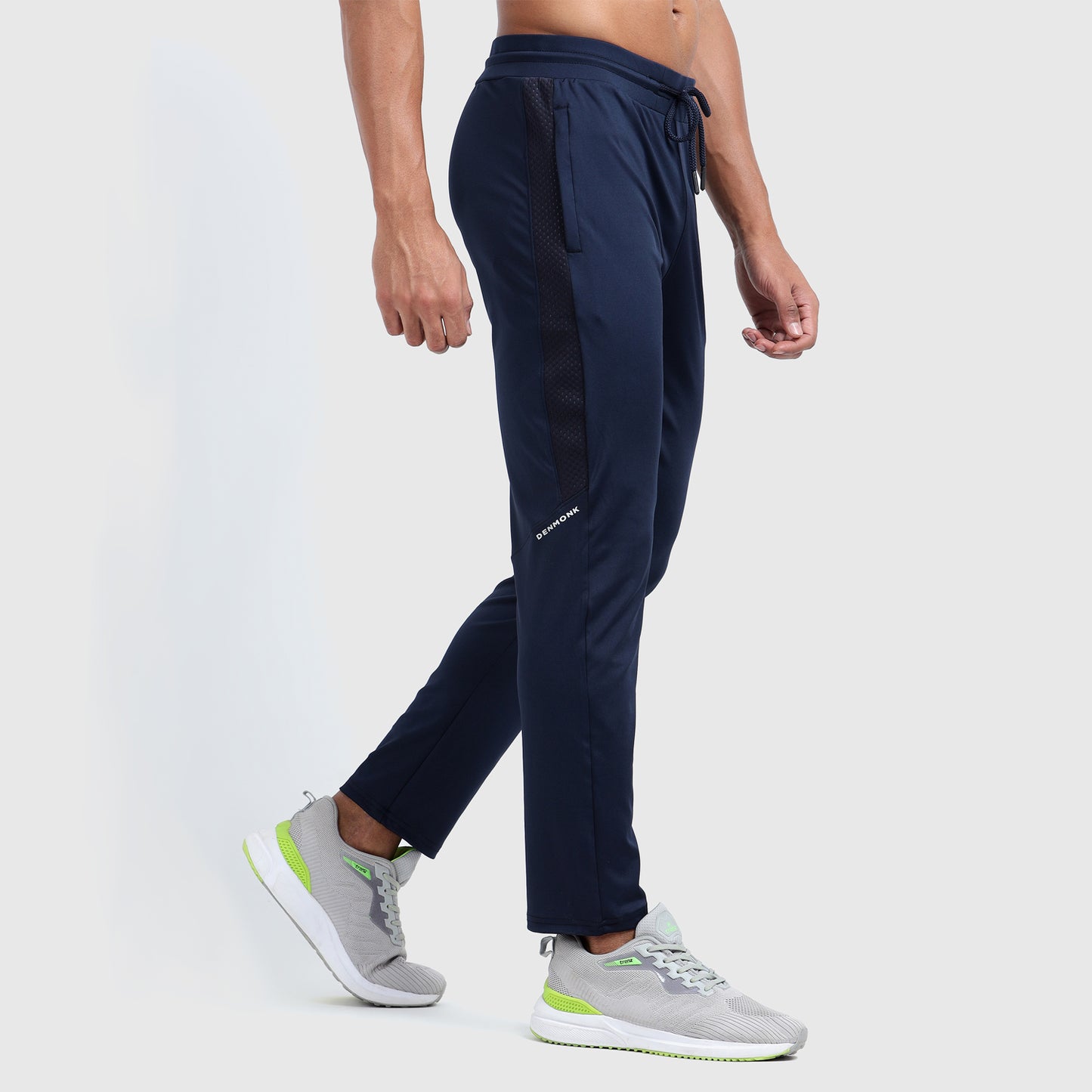 Denmonk: Elevate your look with these Urbanstribe sharp midnight navy joggers for mens.