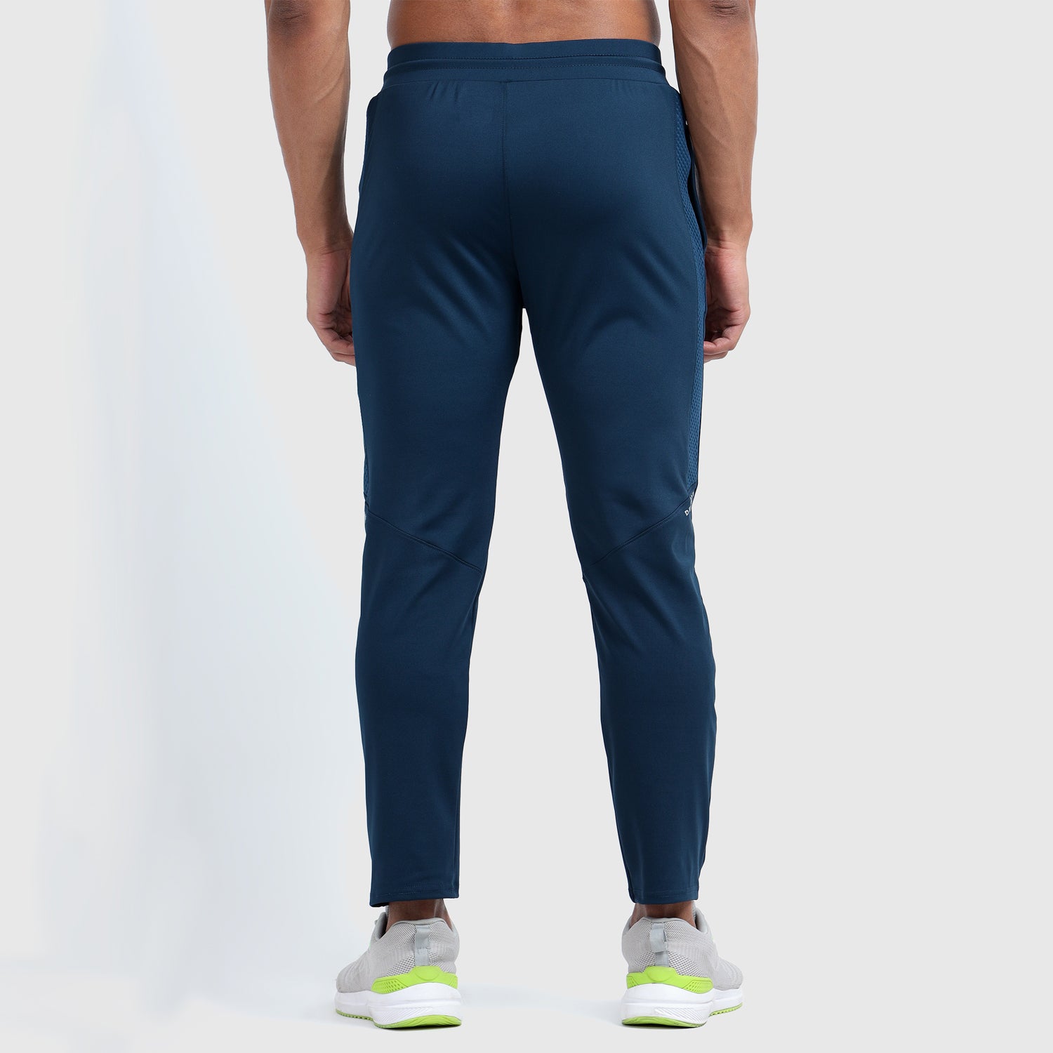 Denmonk: Elevate your look with these Urbanstribe sharp regal blue joggers for mens.