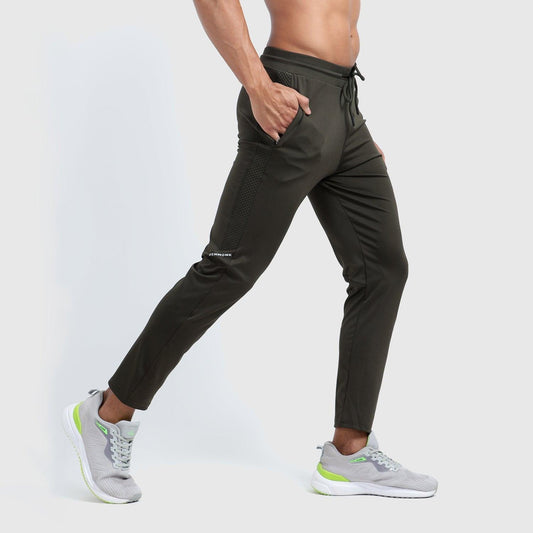 Denmonk: Elevate your look with these Urbanstribe sharp core olive joggers for mens.