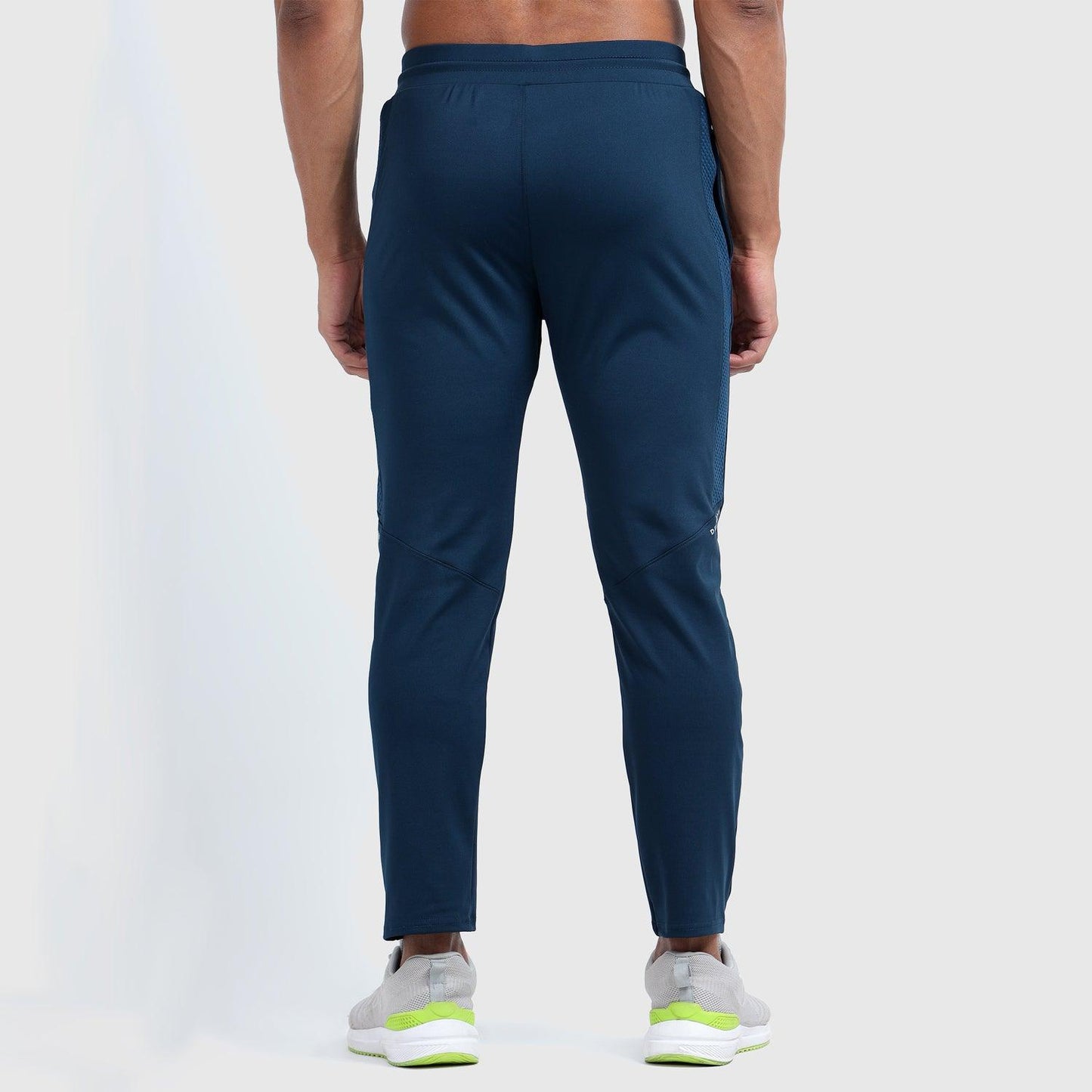 Denmonk: Elevate your look with these Urbanstribe sharp regal blue joggers for mens.