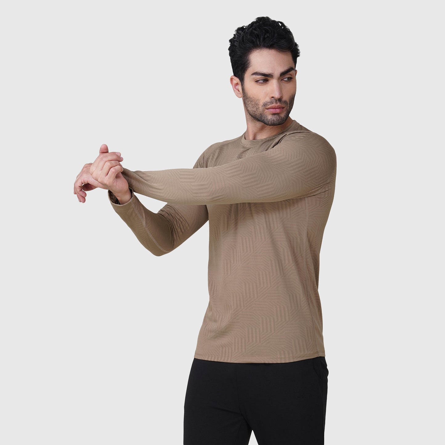 Jacquard  T-shirt | Slim Fit